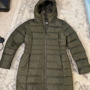 The North Face women’s size large Stretch Down Parka Jacket